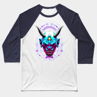 oni japanese demon samurai Baseball T-Shirt